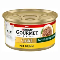 Voordeelpakket Gourmet Gold Sappige Fijne Reepjes 48 x 85 g - Kip