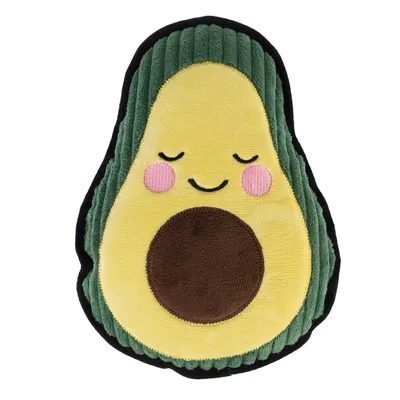 TIAKI Happy Avocado Tough Dog Toy - 24 x 18 x 6.5cm (L x W x H) TIAKI Happy Avocado Tough Dog Toy - 24 x 18 x 6.5cm (L x W x H)