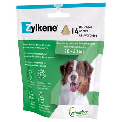 Zylkene Chews 14 Chews (für mittelgroße Hunde)