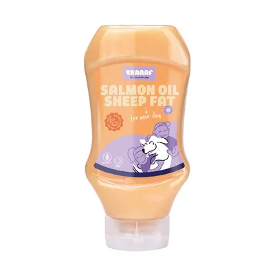 Braaaf Duo Huile de saumon / Graisse d'agneau pour chien - 500 mL Braaaf Duo Huile de saumon / Graisse d'agneau pour chien - 500 mL