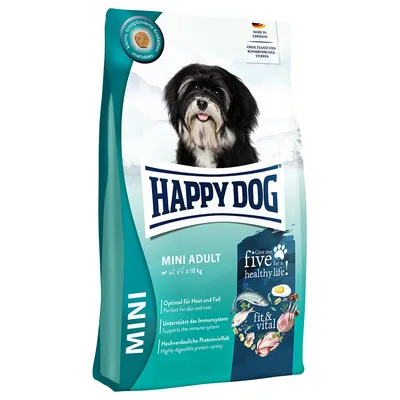 Happy Dog fit & vital Mini Adult Crocchette per cane - 4 kg