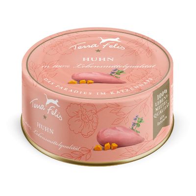 Terra Felis Complete 12 x 80 g pour chat poulet