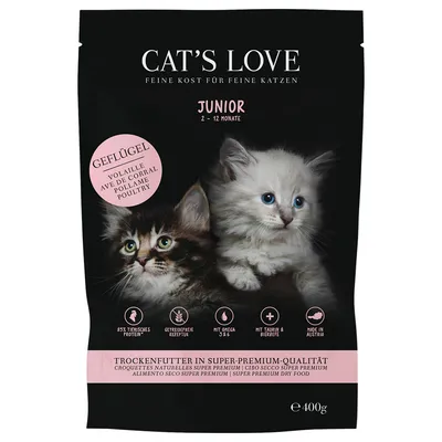 Cat´s Love Junior Fjäderfä - 400 g
