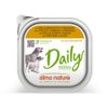 Almo Nature Daily 18 x 300 g Alimento umido per cane con Pollo, Prosciutto e Formaggio