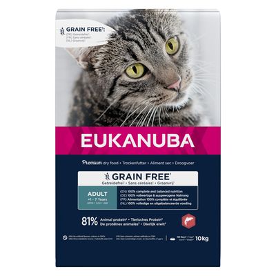 Eukanuba Adult Grain Free Reich an Lachs 2 x 10 kg