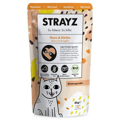 STRAYZ Bio Zakje 6 x 85 g