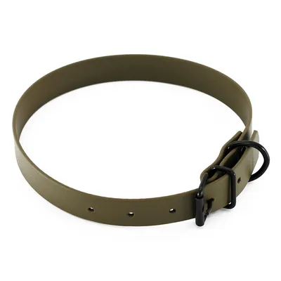 Heim BioThane Περιλαίμιο, λαδί - περίμετρος λαιμού 44 - 54 cm, Π 25 mm