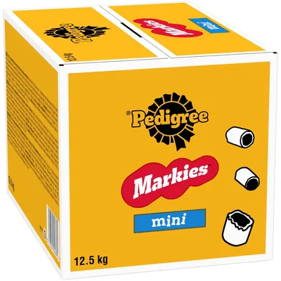 PEDIGREE® MARKIES™ Adult Mini Dog Treat Biscuits - Multibuy: 2 x 12.5kg PEDIGREE® MARKIES™ Adult Mini Dog Treat Biscuits - Multibuy: 2 x 12.5kg