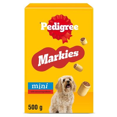Pedigree Adult Markies Biscuits Mini Dog Treats - 500g