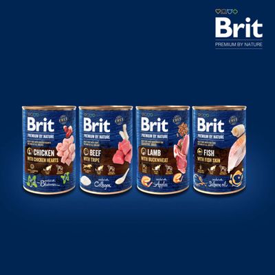 Brit Premium by Nature 6 x 400 g