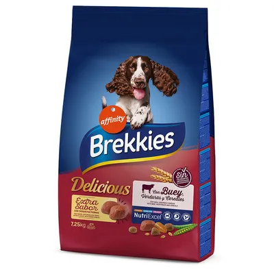 Brekkies Delicious nauta - 7,25 kg