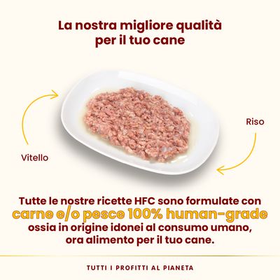 Almo Nature 24 x 280 / 290 g Alimento umido per cane