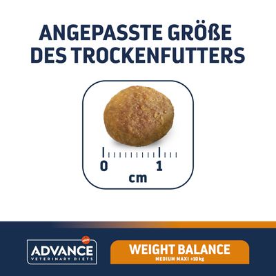 Advance Veterinary Diets Weight Balance Medium/Maxi - 3 кг