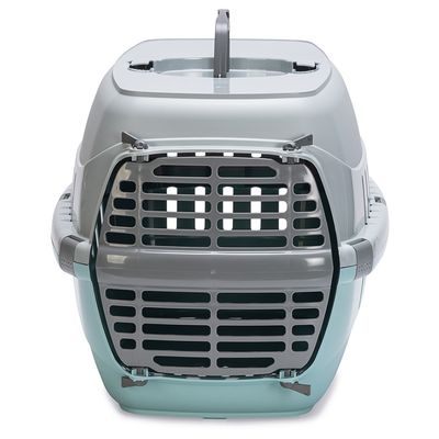 Karlie Transportbox Eco Tourist, aqua L 48 x B 31 x H 31cm