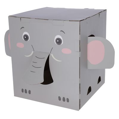 Kerbl Pet Katzenkratzhaus Elefant L 35 x B 35 x H 39 cm