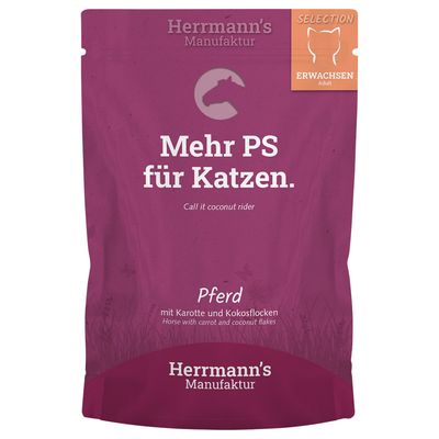 Herrmann's Selection / Bio-Selection 20 x 100 g Pferd mit Bio-Karotte & Bio-Kokosflocken