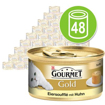 Gourmet Gold Kattenvoer Mixpakket 48 x 85 g Fijne Paté Mix II