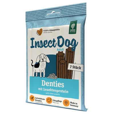 Green Petfood InsectDog Denties Dubbelpak: 2 x 180 g