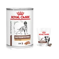 Boîtes Royal Canin Veterinary Gastrointestinal + friandises 3 x 230 g en cadeau ! - High Fiber Mousse (12 x 410 g)