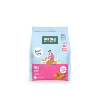 Green Petfood Insecten Mini met insecten