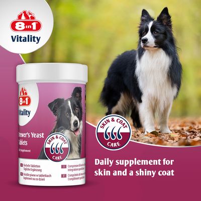 8in1 Vitality drożdże piwne w tabletkach