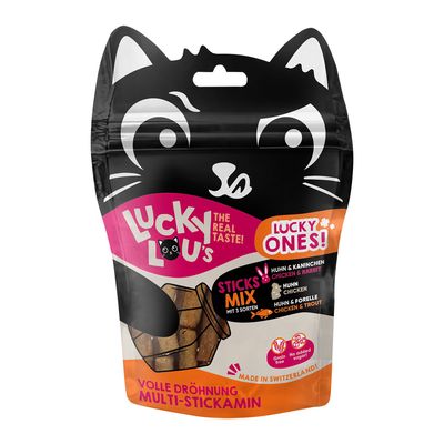 Lucky Lou Lucky Ones Sticks Mixpack Sparpaket 8 x 50 g Mix I (3 Sorten)