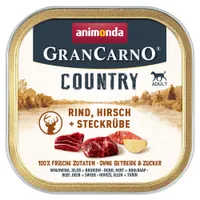 animonda GranCarno Adult Country 22 x 150 g - Rind, Hirsch & Steckrübe