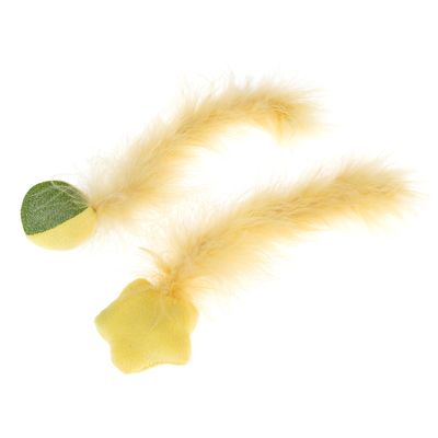 Lot de jouets TIAKI Balle et étoile pour chat lot de 2