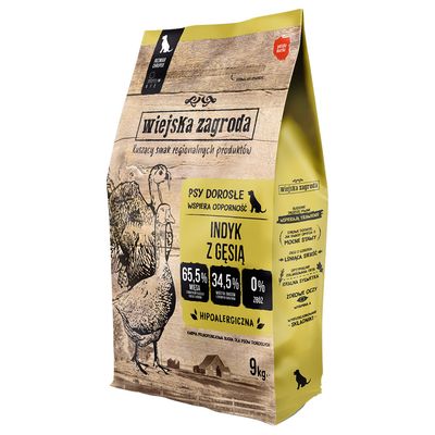 Wiejska Zagroda, indyk z gęsią 9 kg