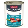animonda GranCarno Original Adult 6 x 800 g Zalm & Spinazie