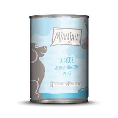 MjAMjAM Junior 6 x 400g Junior Chicken with Egg