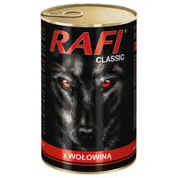 Rafi Dog 6 x 1240 g - Nötkött