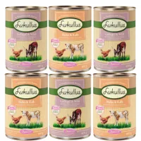Lukullus Naturkost Junior 6 x 400 g - Mix 1 (2 Sorten)