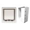 Gattaiola Cat Mate 221 Large Set %: Gattaiola bianca + Fissaggio a parete