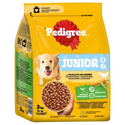 Pedigree Junior Poultry & Vegetables 3 kg