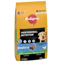 Pedigree Professional Nutrition Junior mit Geflügel & Gemüse - 12 kg