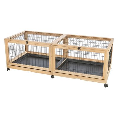 Trixie Indoor-Gehege für Meerschweinchen & Kaninchen L 150 x B 50 x H 60 cm
