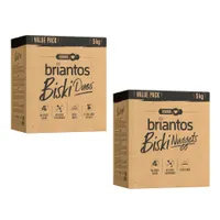 Briantos Biski Πακέτο Προσφοράς 5 kg - Μεικτό Πακέτο: 2 х 5 kg (Nuggets + Duos)