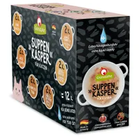 GranataPet Suppenkasper Probierpaket  - Sparpaket: 24 x 70 g (6 Sorten)