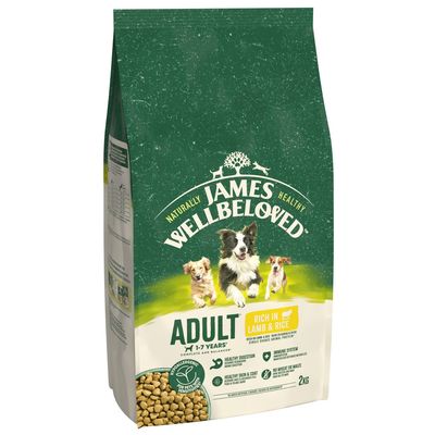James Wellbeloved Adult Dog Hypoallergenic Lamb & Rice 2kg