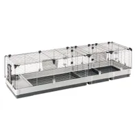 Cage Ferplast Krolik 200 pour petits animaux - L 205 x l 60 x H 50 cm