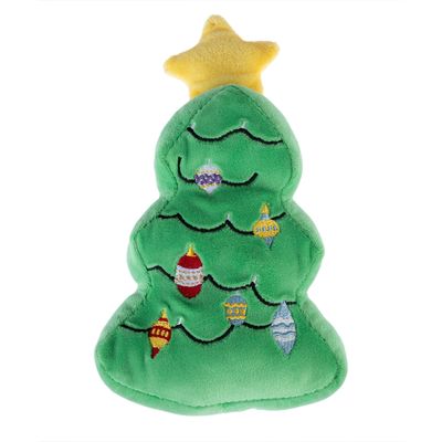 TIAKI Hundespielzeug Weihnachtsbaum L 20 x B 11 x H 3 cm
