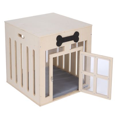 Modern Living Indoor Hundekäfig Borlänge L 58,5 x B 58,5 x H 64 cm