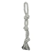 Trixie Dubbel Speeltouw Bont  - 60 cm, 500 gr.