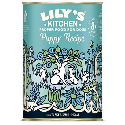 Lily's Kitchen Puppy 6 x 400 g Kalkoen & Eend