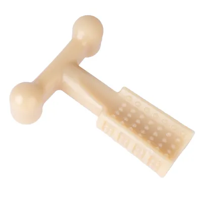 TIAKI T-formet tyggelegetøj Peanut Butter - L 14,4 x B 12 x H 5 cm