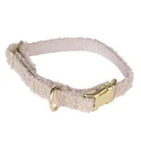 TIAKI Sherpa: Halsband, Leine, Scrunchie - Halsband Größe L: 42-66 cm Halsumfang