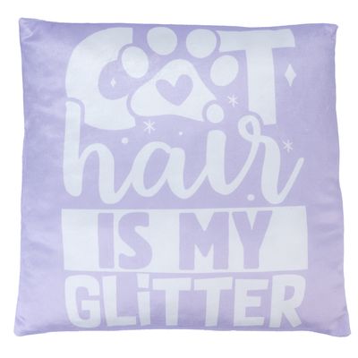 Smartpet poduszka "Cat Hair is my Glitter" Dł. x szer.: 40 x 40 cm