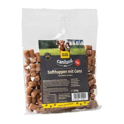 Caniland Bocconcini morbidi di Oca senza cereali - 200 g Caniland Bocconcini morbidi di Oca senza cereali - 200 g