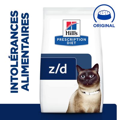 Hill's Prescription Diet z/d Food Sensitivities Original pour chat 8 kg